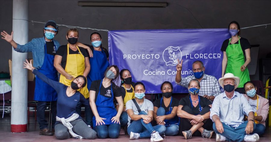 The team of Proyecto Florecer in Colombia