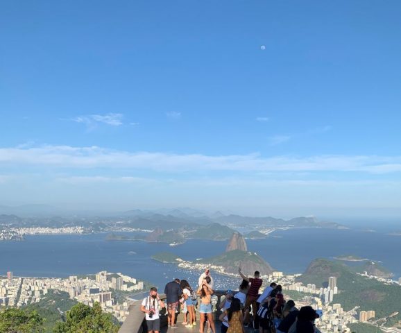 View from Christ the Redeemer in Rio