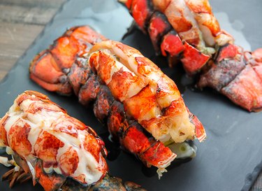 How to cook lobster tails in the oven.